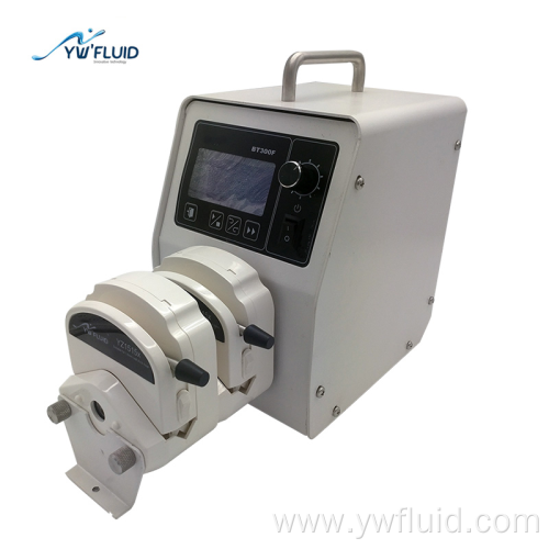 medical dosing pump with AC motor